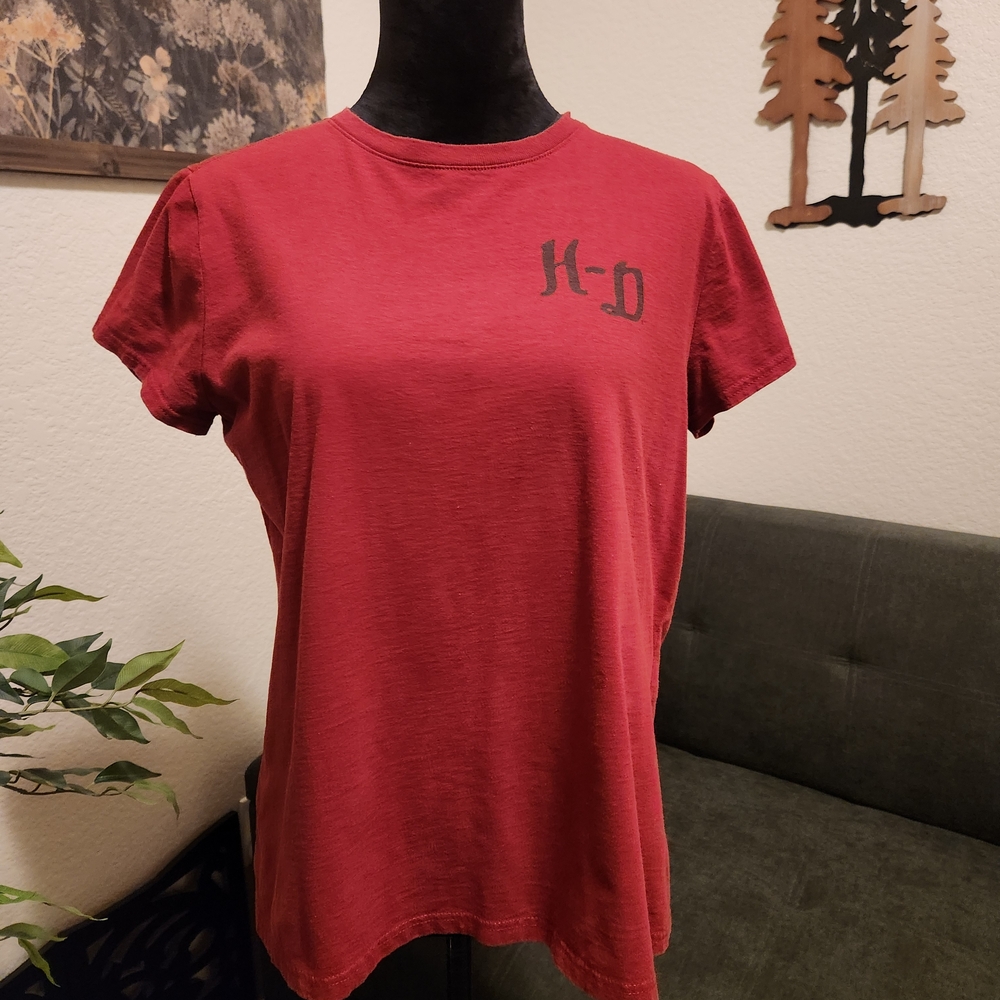Harley-Davidson Red Short Sleeve Tee